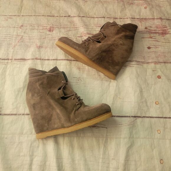 Stuart Weitzman Kidstuff Wedges Size 10 - Picture 2 of 7